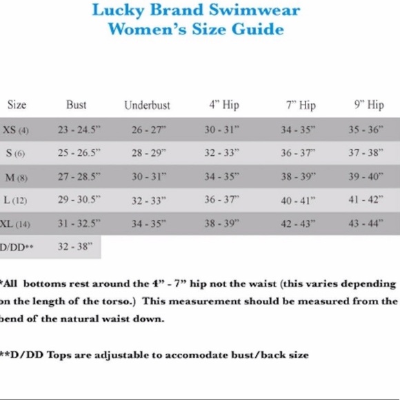 Lucky Brand one-piece crushed waves swimsuit - Picture 8 of 8